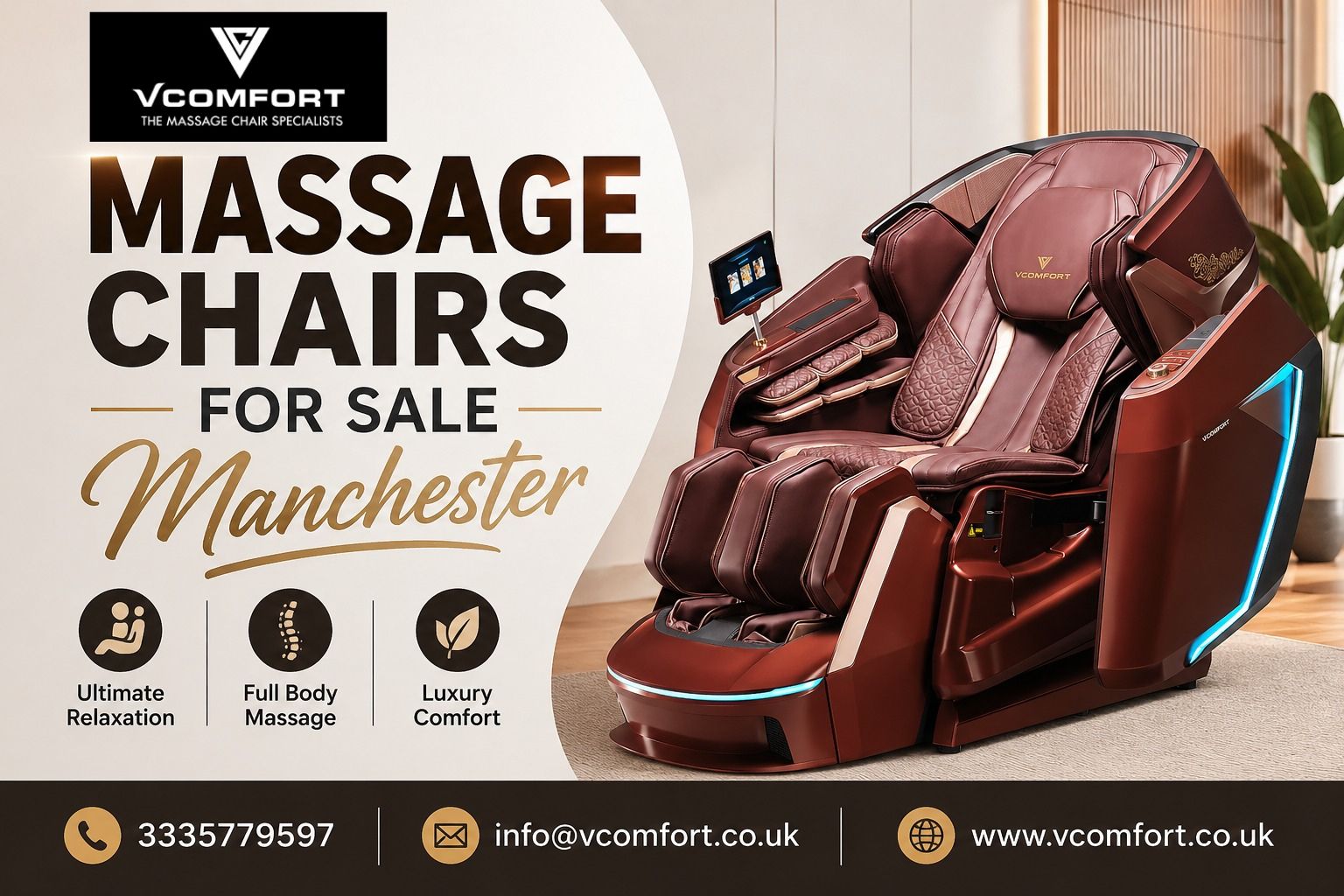 Massage Chairs for Sale in Manchester: Top Features to Look For