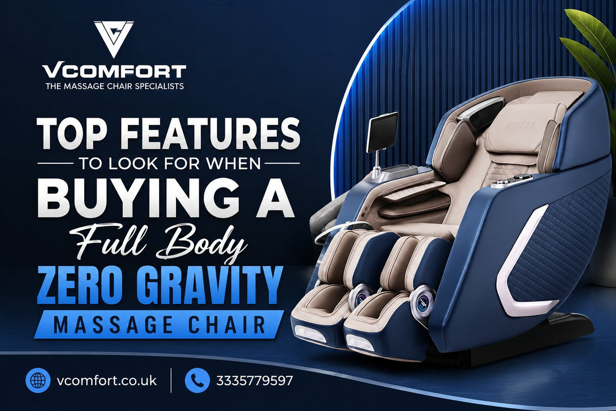 Top Features To Look For When Buying A Full Body Zero Gravity Massage Chair