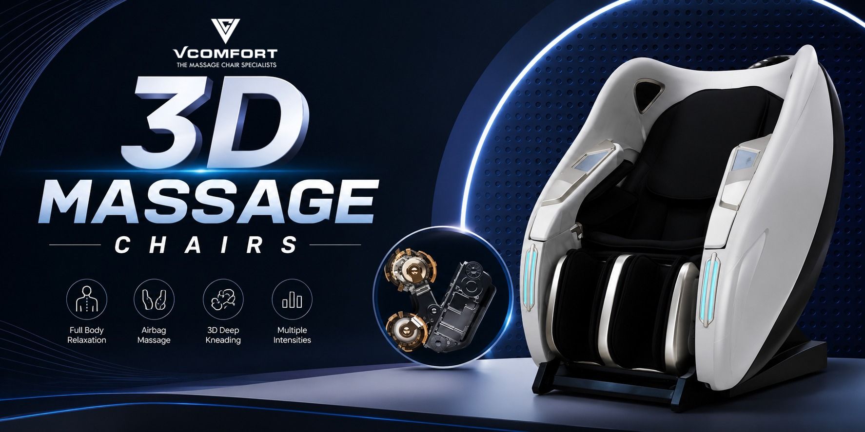 What is the Difference Between 3D and 4D Massage Chairs?