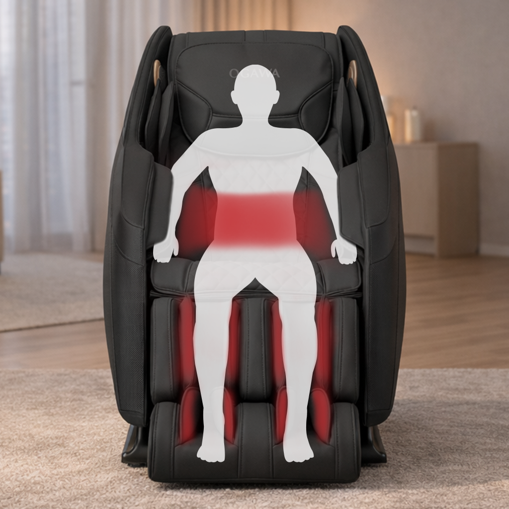Cosmo X2 heating, airbag and foot roller massage