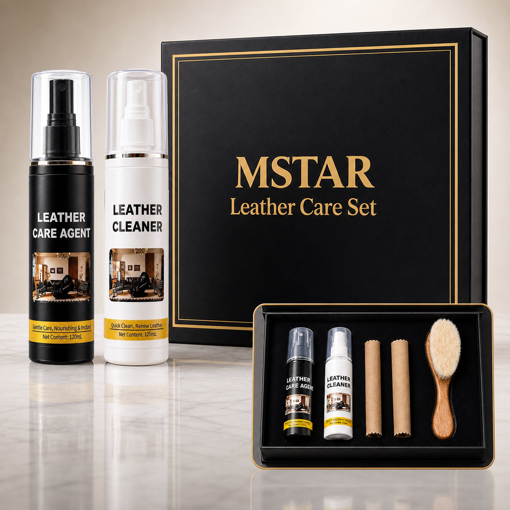 Massage Chair Leather Care Set