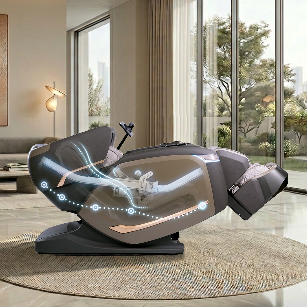 OGAWA Biovis FlexTrack and MotionSync massage technology